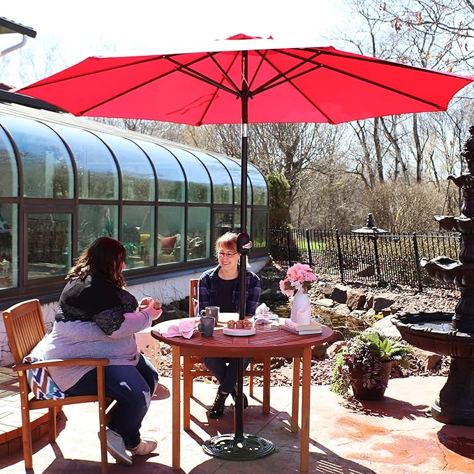 Sunnydaze Outdoor Patio Umbrella - Image 9