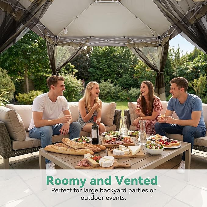 COBIZI 13x13 FT Pop up Gazebo on Clearance - Image 2