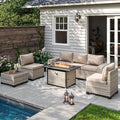 7-Piece Outdoor Patio Furniture Set by MuphyersPatioFurniture