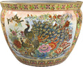 Red Lantern Large 22" Satsuma Porcelain Fishbowl Planter by RedLantern