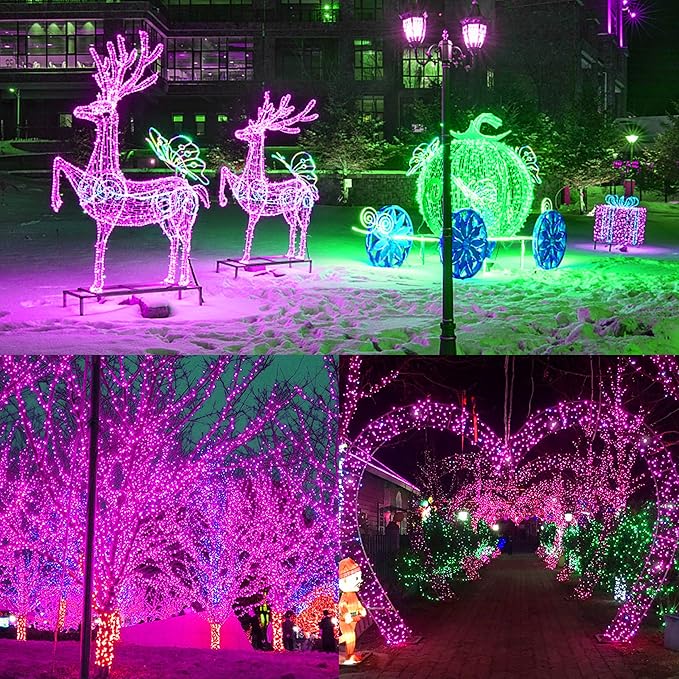 300 LED Halloween Lights, 98.5FT Halloween String Lights - Image 6