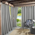 Sun Zero Marina Indoor/Outdoor UV Protectant Energy Efficient Grommet Curtain by SunZero%E2%84%A2