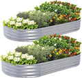 Galvanized Raised Garden Bed, Raised Beds by AmazStove
