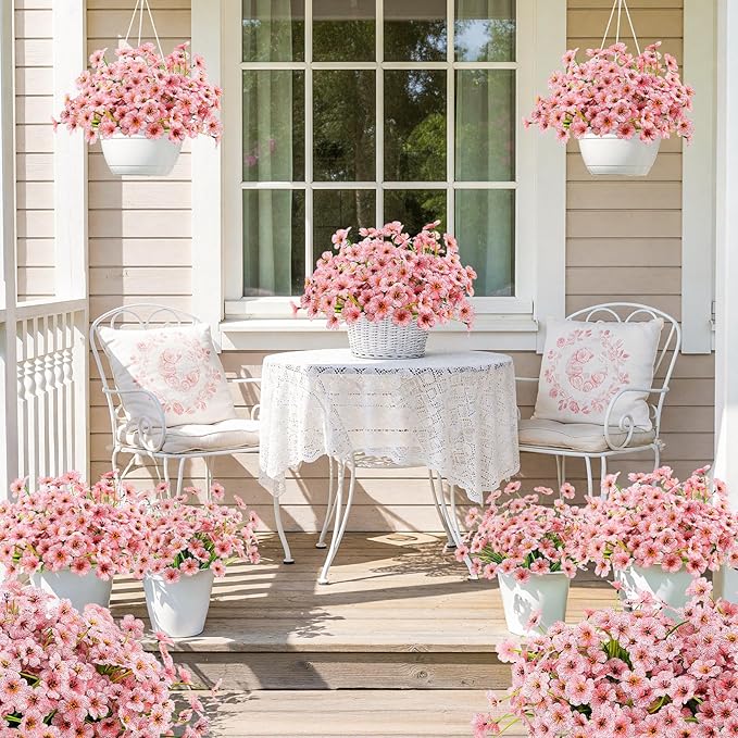 MACTING 24 Bundles Artificial Flowers - Image 7