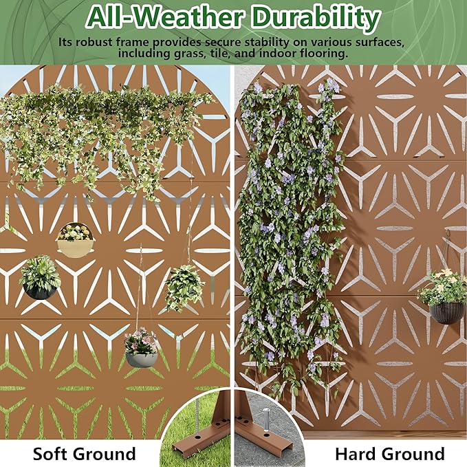 Casaphoria Metal Privacy Screen Outdoor - Image 5