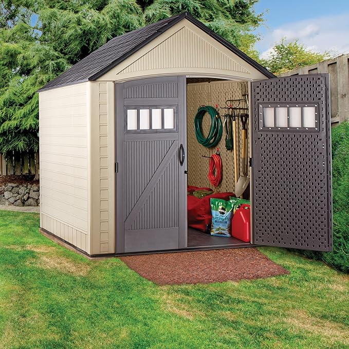 Rubbermaid Resin Outdoor Storage Shed - Image 12