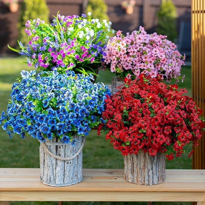 Artificial Flowers for Outdoors Fake Plants - Image 3