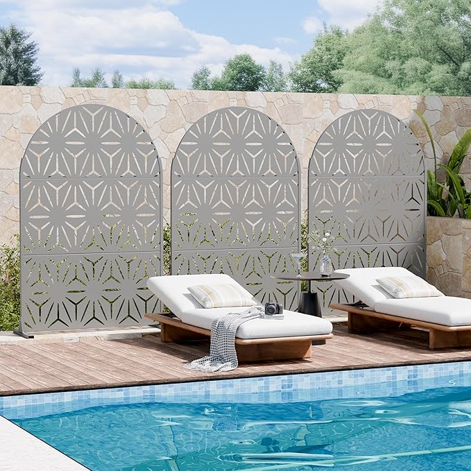Casaphoria Metal Privacy Screen Outdoor - Image 3
