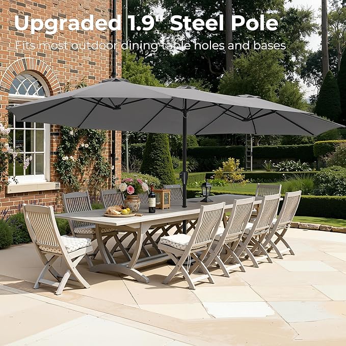 SUPERJARE 15FT Outdoor Umbrella - Image 3