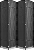 Sorbus 4 Panel Room Divider 6 ft. Tall by Sorbus