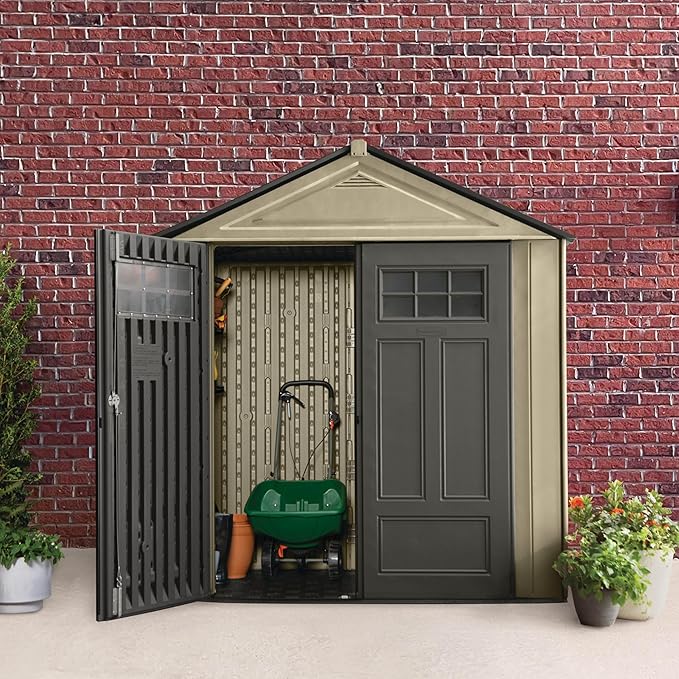 Rubbermaid Resin Outdoor Storage Shed - Image 12