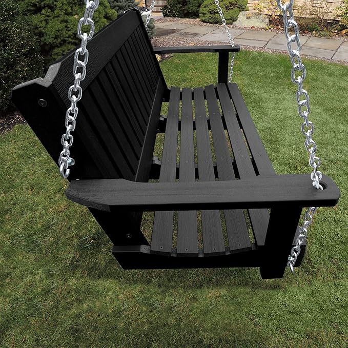 Highwood AD-PORL2-BKE Lehigh Porch Swing, 4 Feet - Image 4