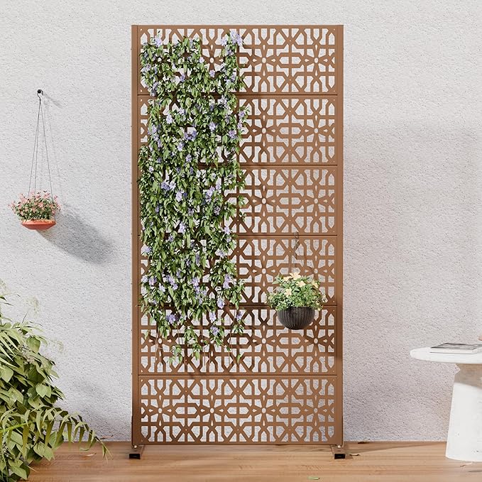Casaphoria Metal Privacy Screen Outdoor by Casaphoria