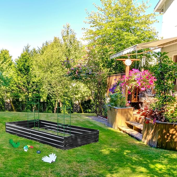ONCEMORE Galvanized Raised Garden Bed - Image 6
