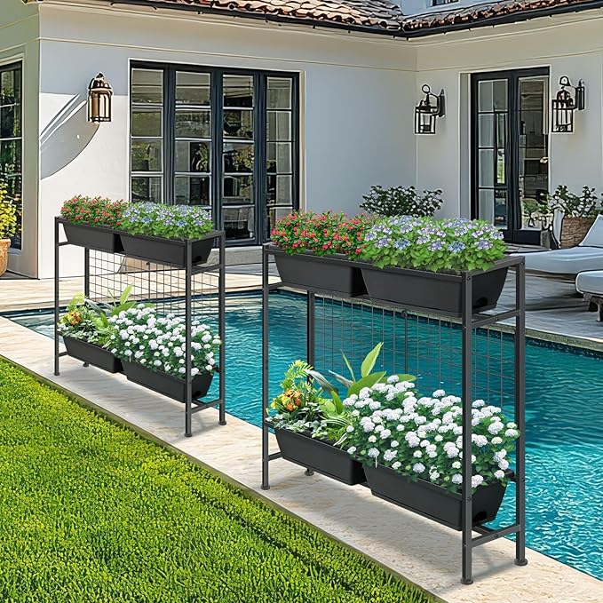 CADUKE Raised Garden Bed, Garden Raised Planter Box - Image 6