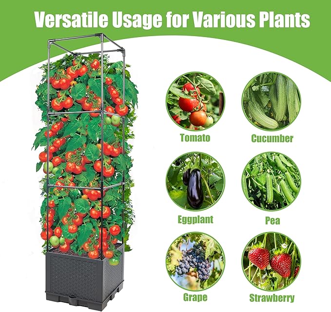 Sunnyglade 2 Pcs Raised Garden Bed Planter Box - Image 4
