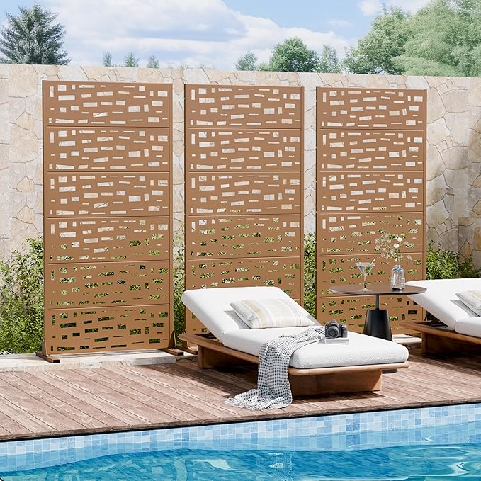 Casaphoria Metal Privacy Screen Outdoor - Image 4