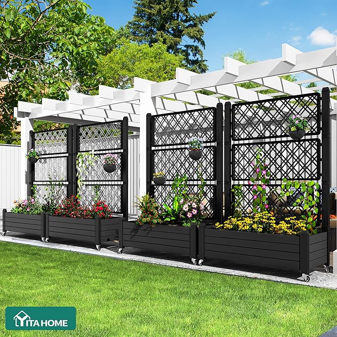 YITAHOME 3.6x1.5x5 FT Planter Box Trellis - Image 2