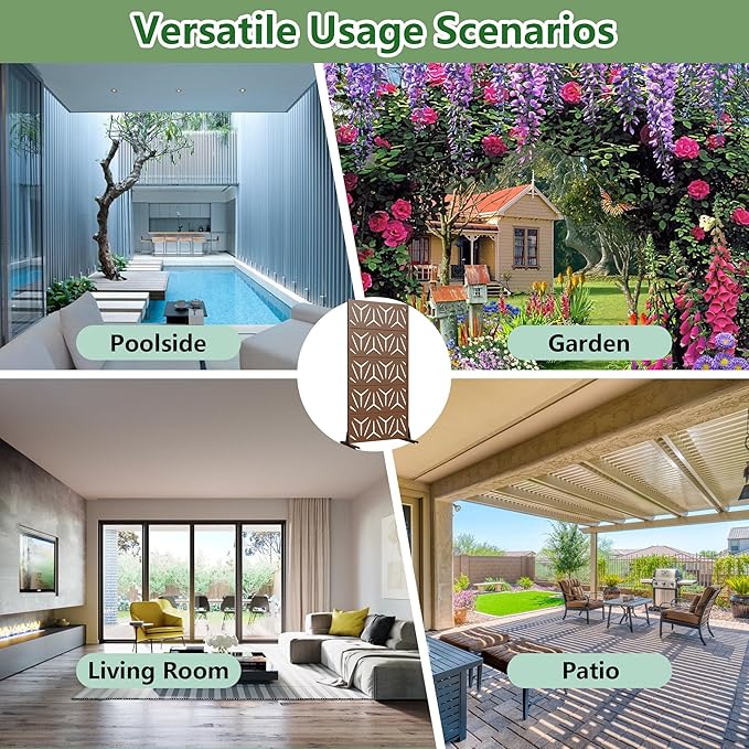 Casaphoria Metal Privacy Screen Outdoor - Image 5