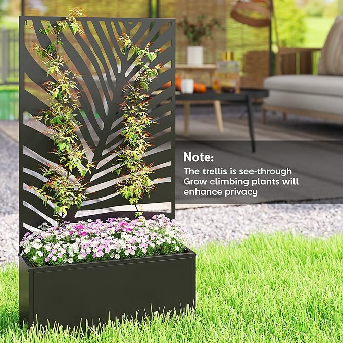 Outsunny Metal Raised Garden Bed - Image 8