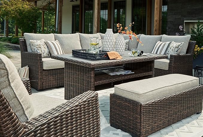 Signature Design by Ashley Brook Ranch Casual Outdoor Multi-use Table - Image 17