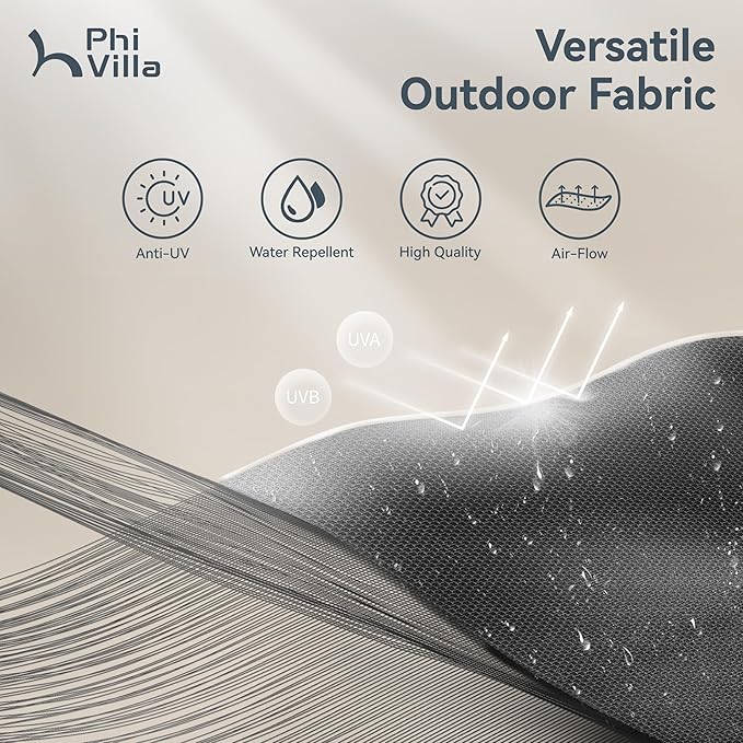 PHI VILLA 13ft Patio Umbrella - Image 8
