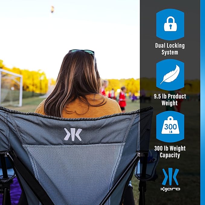 Kijaro Portable Camping Chairs - Image 6