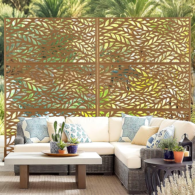 Outdoor Privacy Screen, Freestanding Privacy Fence Panels - Image 8