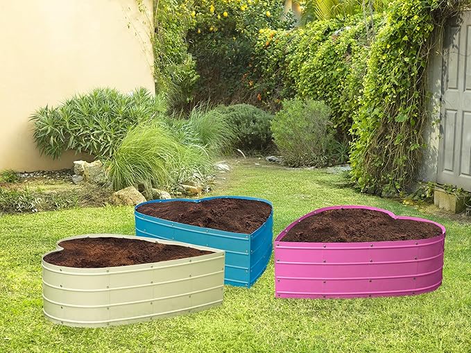 Plant & Plot Galvanized Raised Garden Beds Outdoor // Planter Raised Beds - Image 6