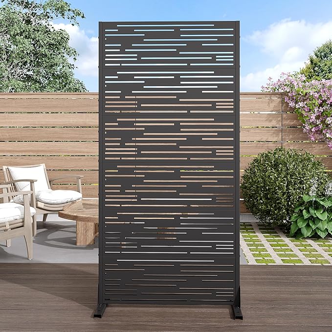 Casaphoria Metal Privacy Screen Outdoor by Casaphoria