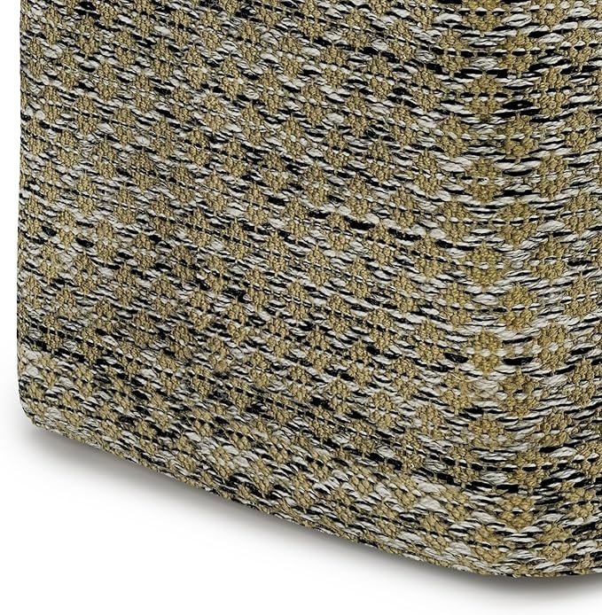 SIMPLIHOME Janelle Square Pouf - Image 6