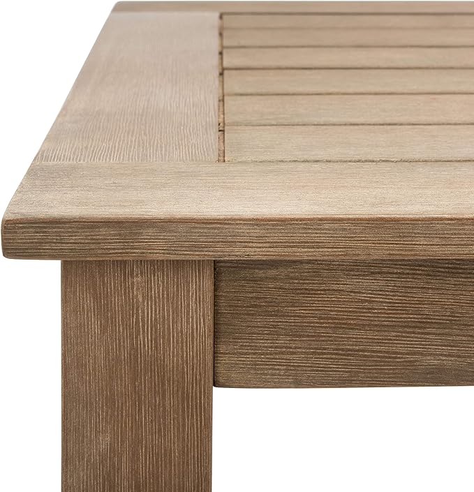 SAFAVIEH Couture Outdoor Patio Furniture Collection – Santa Cruz Coffee Table - Image 11
