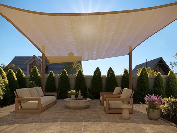 GORILLA GRIP Heavy Duty Sun Shade, UV Protection Fade Tear and Rust Resistant by GorillaGrip