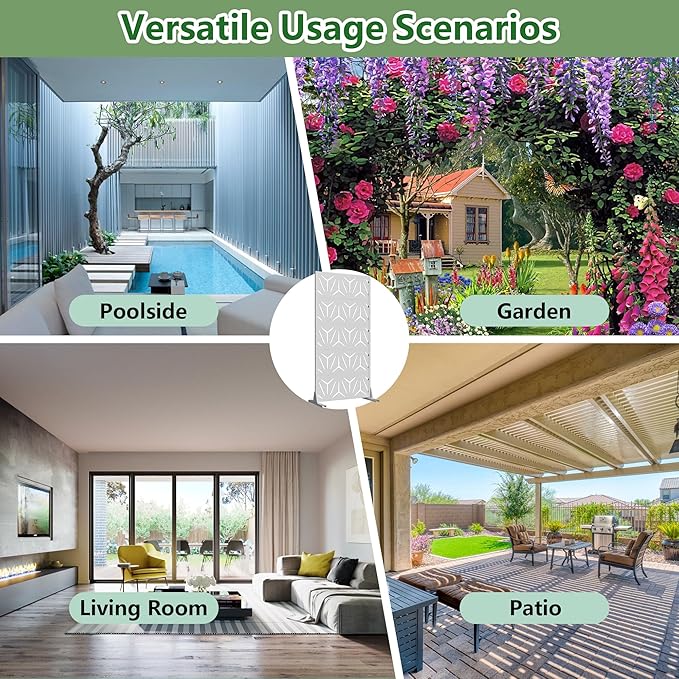 Casaphoria Metal Privacy Screen Outdoor - Image 6