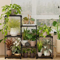 Plant Stand Indoor Plant Shelf Outdoor Metal Plant Rack by PPN
