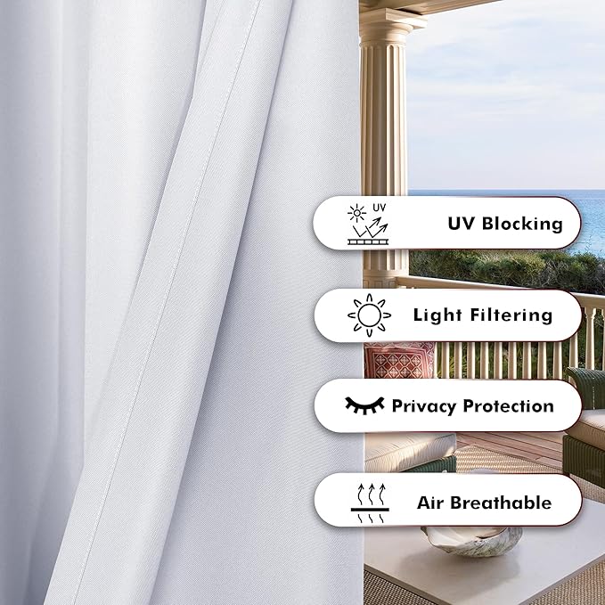 BONZER Outdoor Waterproof Curtains - Image 4