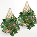 2 Packs Hanging Planters for Indoor Plants up to 6 in., Wall Plant Holder | by Shineloha