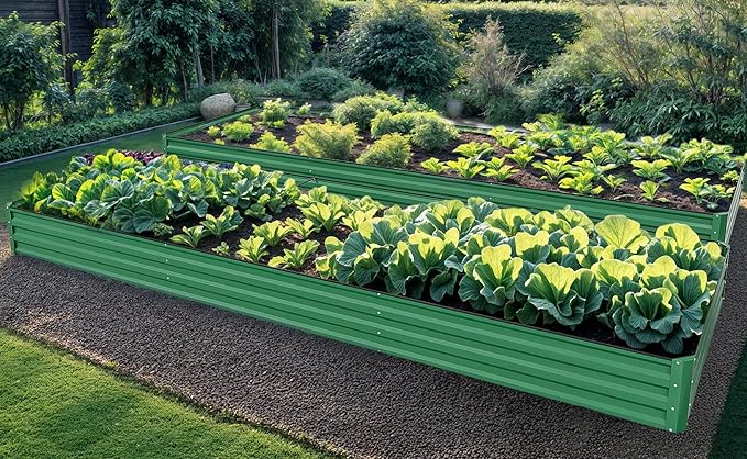 YITAHOME 144x48x12 in Galvanized Raised Garden Bed Kit, Large Metal Planter Box - Image 2