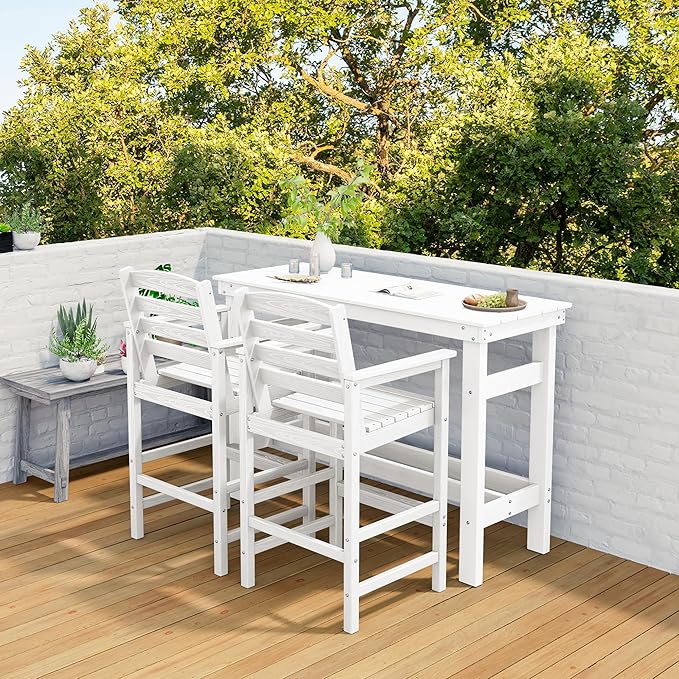 SERWALL 41" Outdoor Bar Table - Image 9