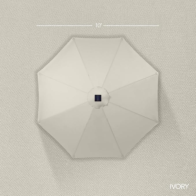 Best Choice Products 10ft Offset Cantilever Hanging Market Patio Umbrella - Image 8