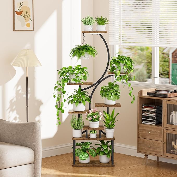 Plant Stand Indoor with Grow Lights - Image 4