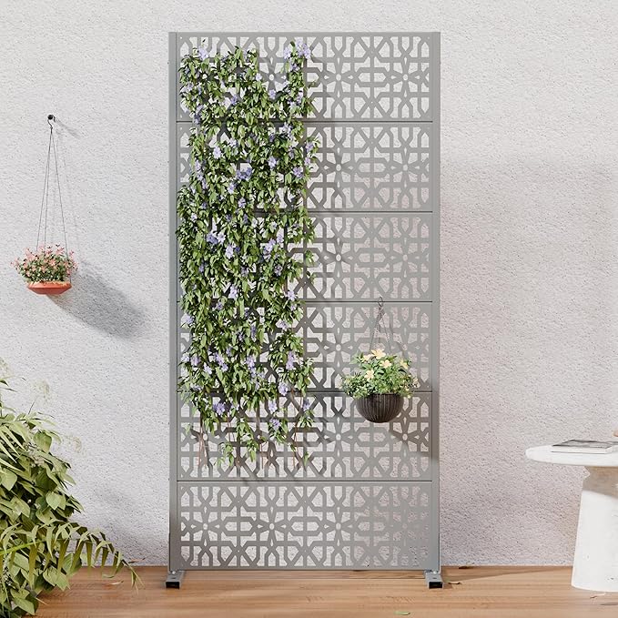 Casaphoria Metal Privacy Screen Outdoor by Casaphoria