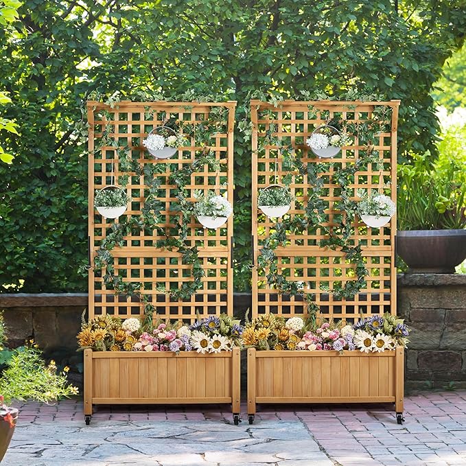 Yaheetech 72" H Garden Planter - Image 2