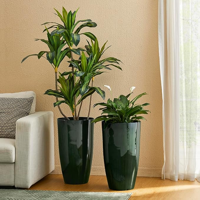 Glitzhome 23.5" H Large Tall Planter - Image 5