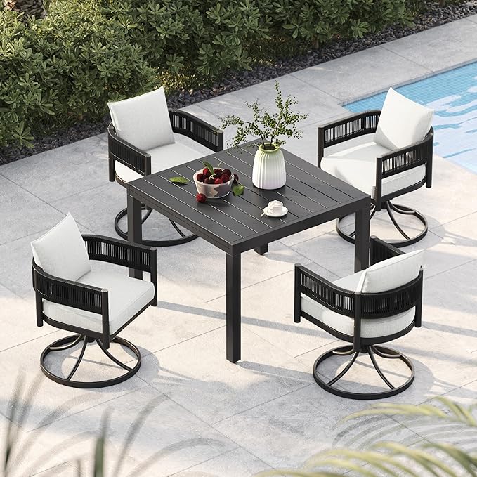Grand patio 5-Piece Outdoor Dining Set by GrandPatio