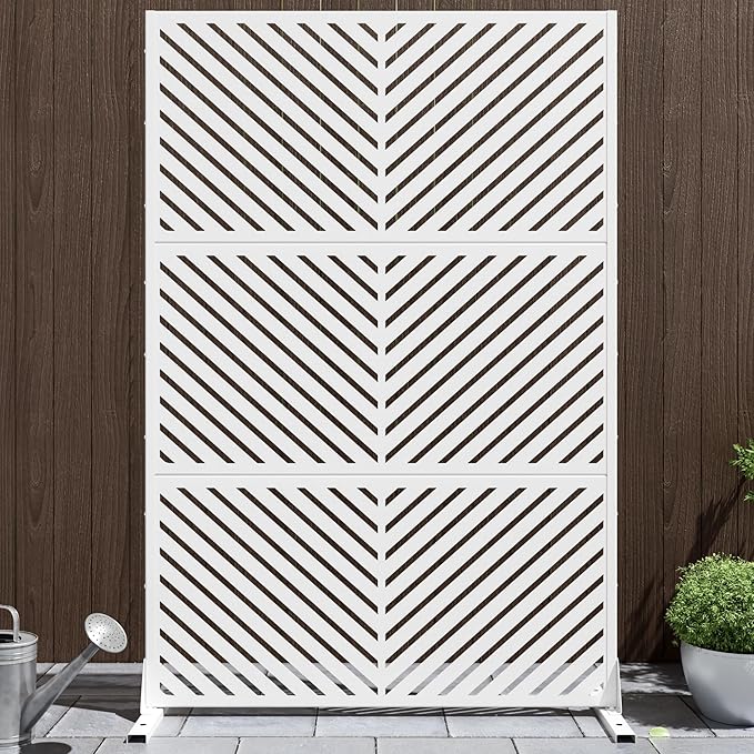 Casaphoria Metal Privacy Screen Outdoor by Casaphoria