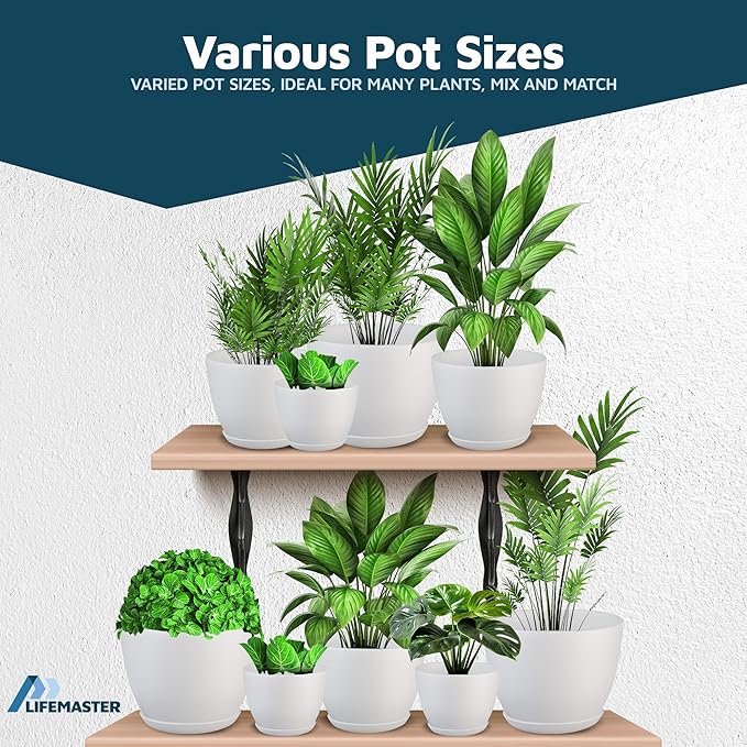 Lifemaster Eco Friendly Plant Pot Set - Image 4