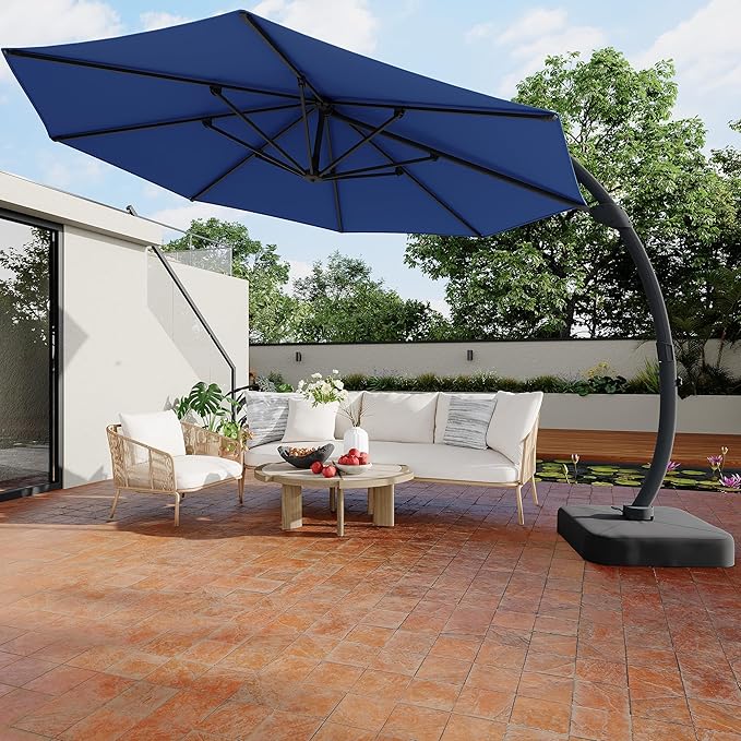 GarveeLife 11FT Cantilever Patio Umbrella - Image 8