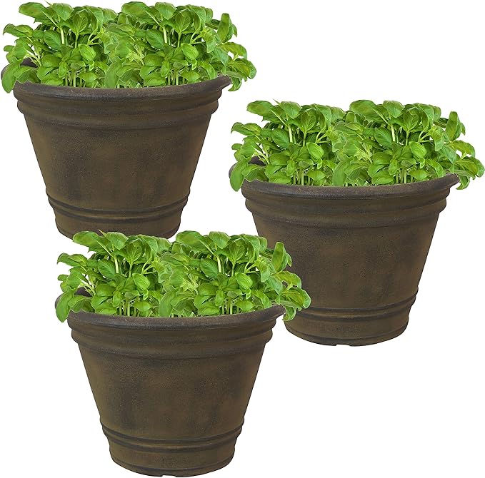 Sunnydaze 20-Inch Franklin Large Plant Pot by SunnydazeDecor