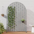 Casaphoria 72" H x 47" W Arched Metal Privacy Screen by Casaphoria